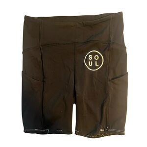 lululemon athletica Black Bike Shorts